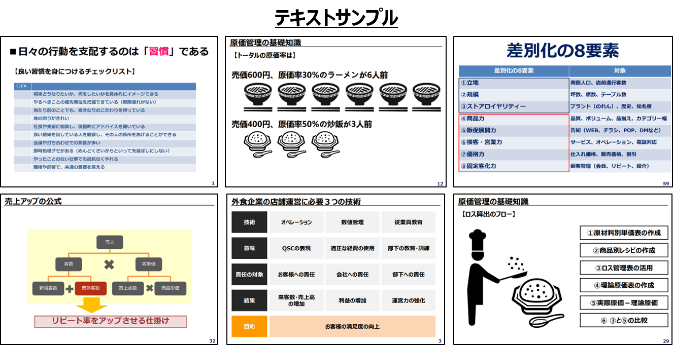 店長の仕事・基本研修